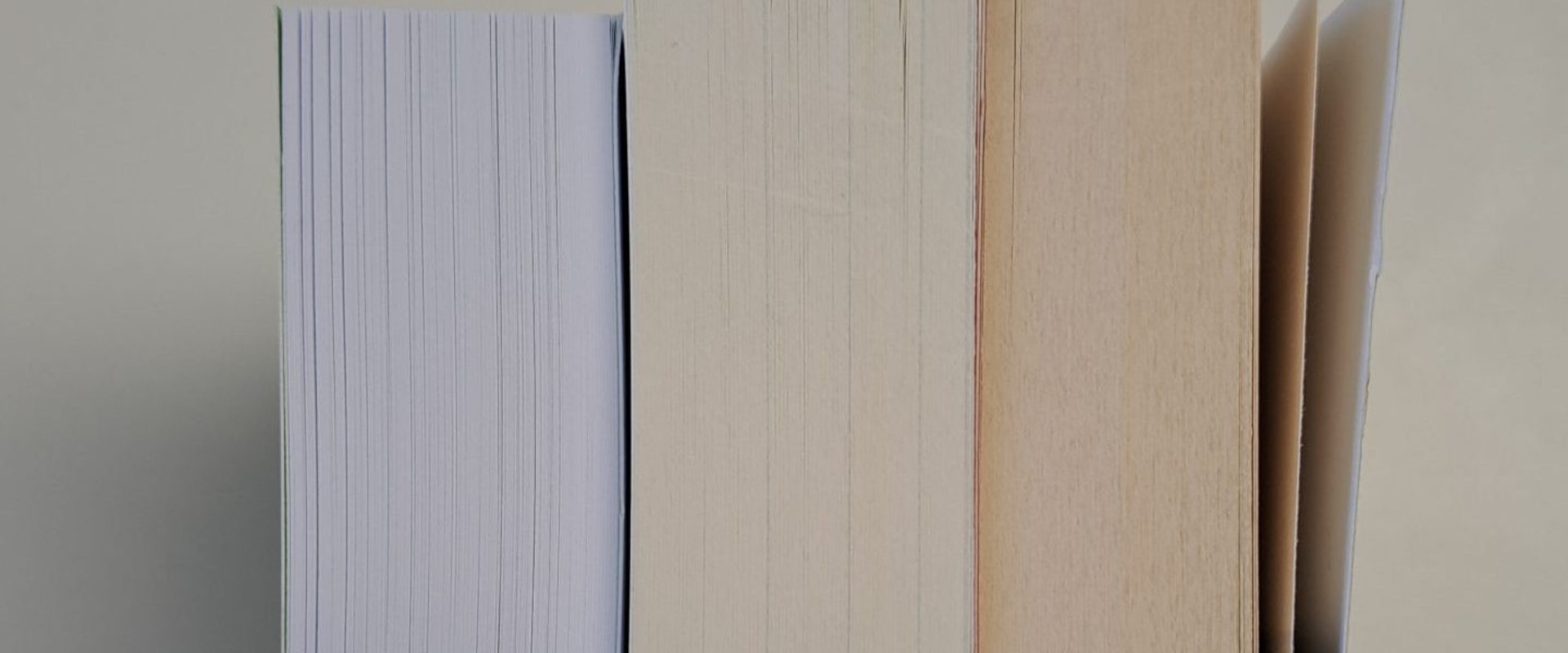 An Overview of the Types of Paper Used in Bookmaking